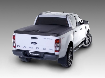 Kõva kastikate Aeroklas Speed - must, teraline pind - Ford D/C 2012- 302338300046