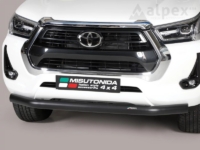 Misutonida madal esiraud, 76 mm - must - Hilux 2020-